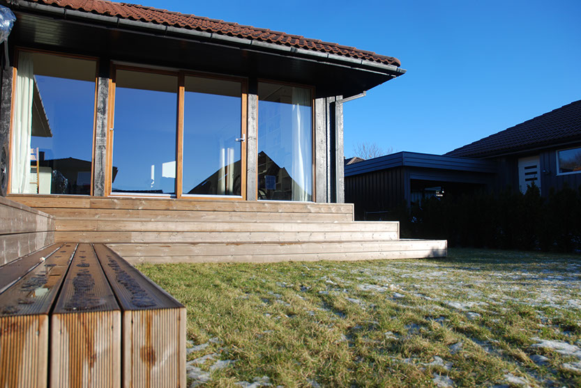 Eksteriør, trappeamfi